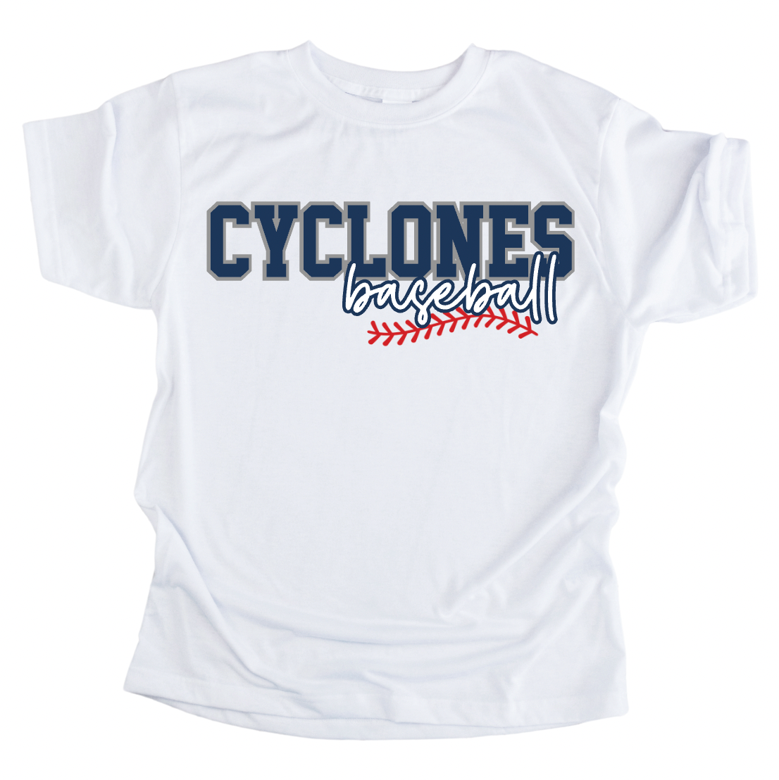 Just Stitches Baseball Spirit Shirt