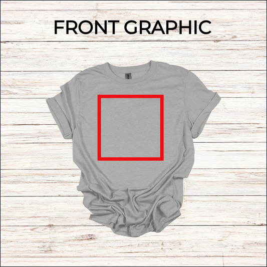 Front Graphic - Shirt Customization