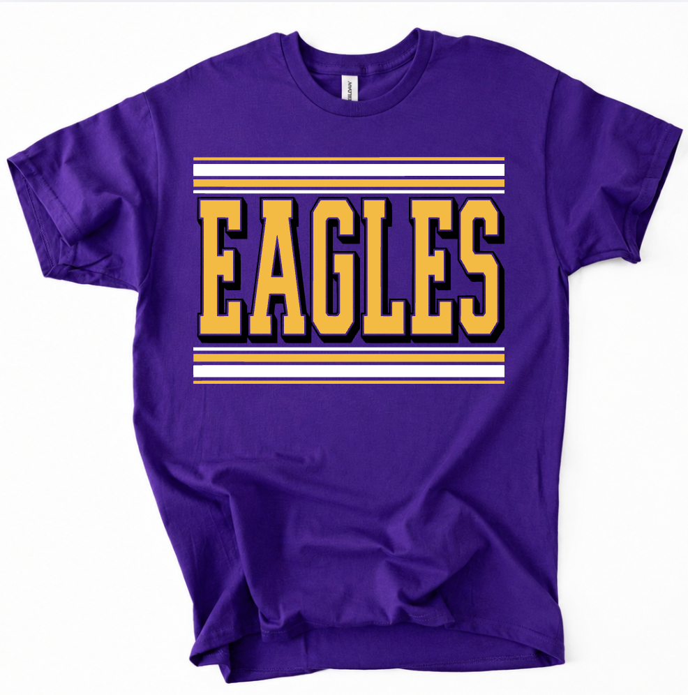 Retro Eagles Purple