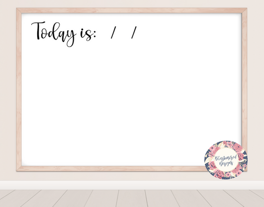 Classroom Whiteboard Headers