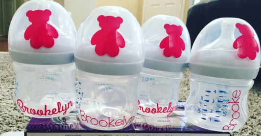 Baby Bottle Decals