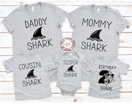 Baby Shark Birthday Shirt