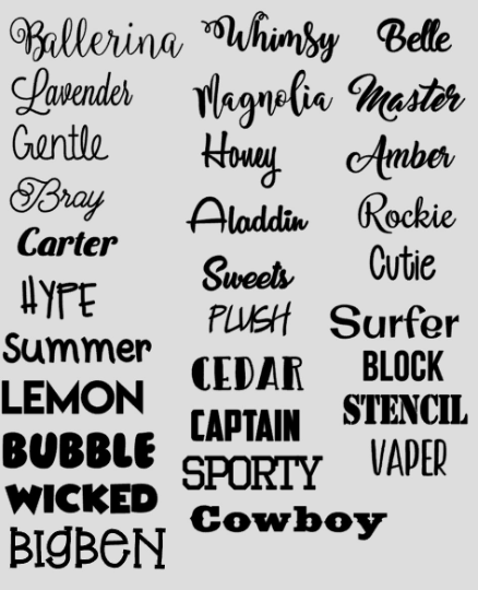 I ❤ THE 90s Themed Name Decal