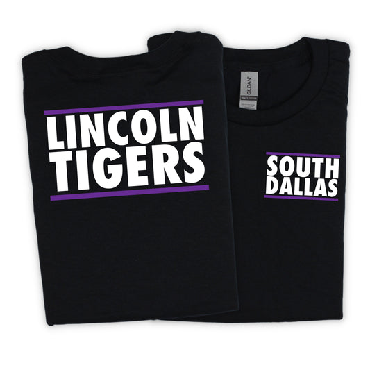 South Dallas Lincoln Tigers - Black