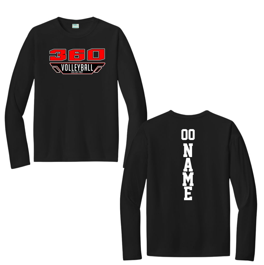 360 Volleyball Black