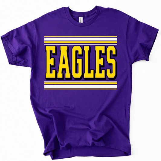 Retro Eagles Purple