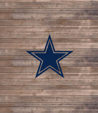 Dallas Star Decal