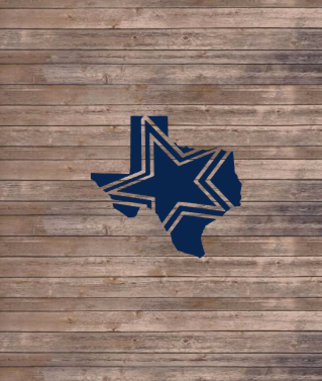 Texas Star Decal