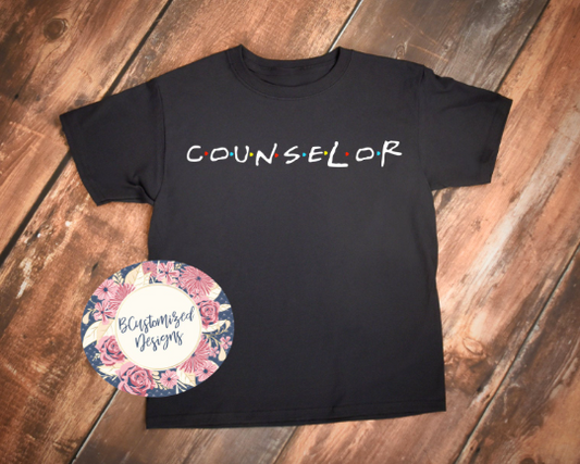 Counselor - Friends Tee