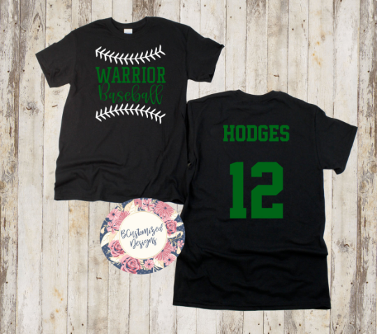 Just Stitches Baseball Spirit Shirt