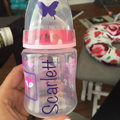 Baby Bottle Decals